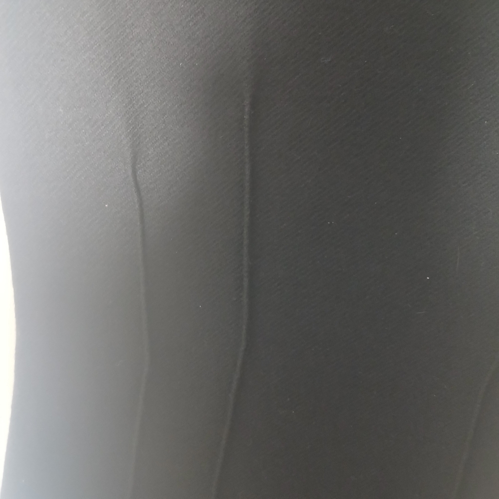 Obakki Canada Wool Black Sleeveless Bodycon Dress - Picture 3 of 7